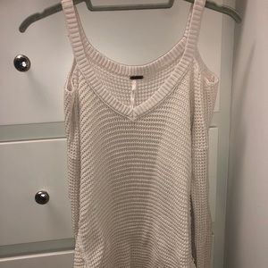 Free People Cream Sweater
